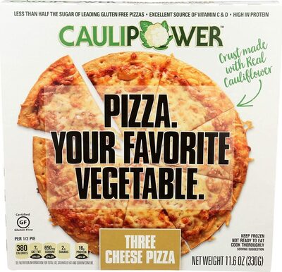 Cheese cauliflower pizza crust