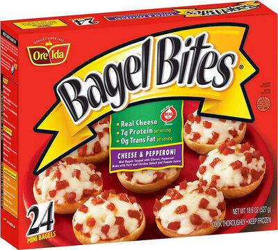 Cheese & pepperoni frozen pizza