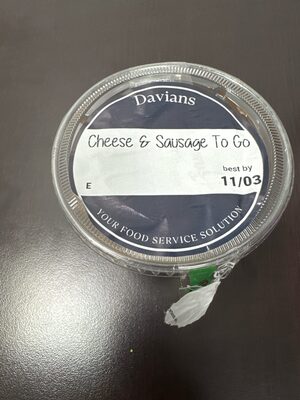 Cheese & Sausage To Go