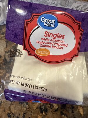 Cheese Singles, White American