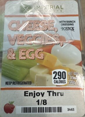 Cheese, Veggies, & Egg