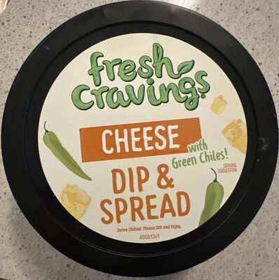 Cheese with Green Chiles Dip & Spread