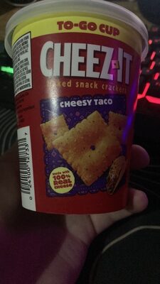 Cheesy Taco Baked Snack Crackers