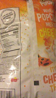 Cheetos popcorn