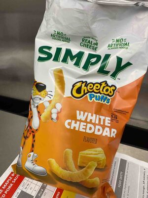 Cheetos Puffs White Cheddar