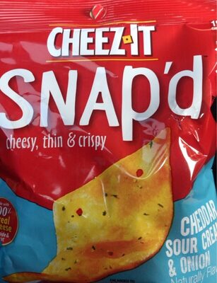 Cheez It Snap'd Cheddar Sour Cream & Onion