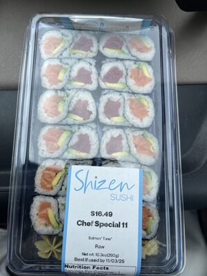 Chef Special 11 Raw Salmon And Tuna