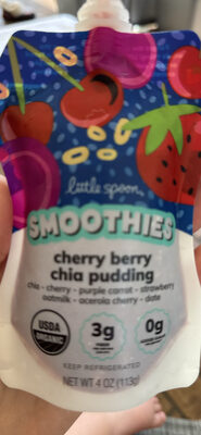 Cherry Berry Chia Pudding