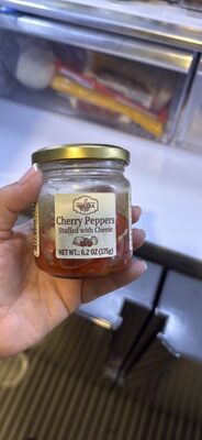 Cherry Peppers Stuffed with Cheese