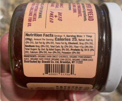 Cherry Pomegranate Chia Smash