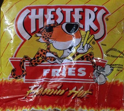 Chester's fries Flamin'hot