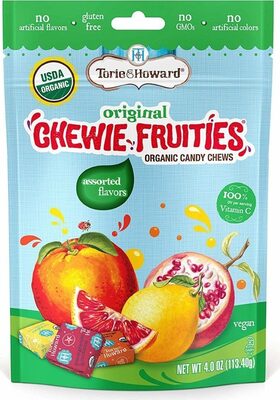 Chewie fruities organic candy assorted flavors