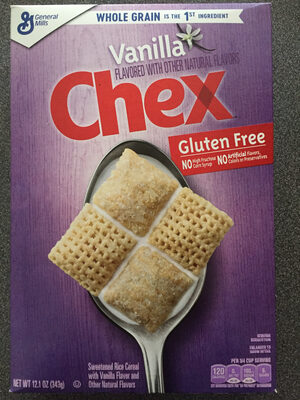 Chex cereal vanilla gluten free
