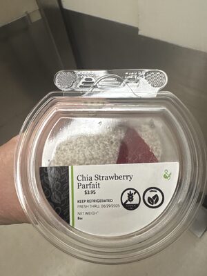 Chia Strawberry Parfait