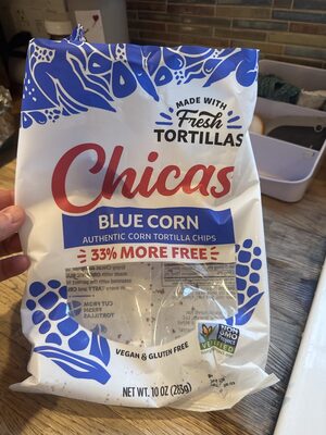 Chicas Blue corn tortilla