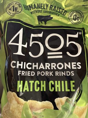 Chicharrones Hatch chile