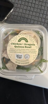 Chicken + Arugula Quinoa Bowl