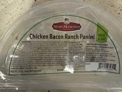 Chicken Bacon Ranch Panin8