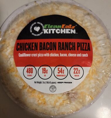 Chicken Bacon Ranch Pizza