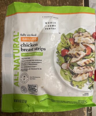 Chicken Breast Strips Cooked