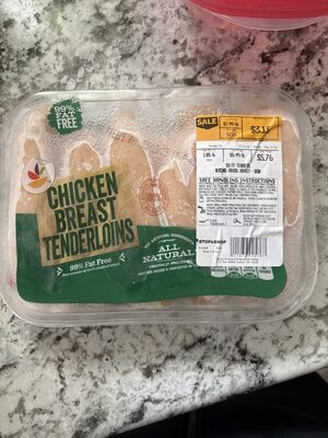 Chicken Breast Tenderloins 99% Fat Free
