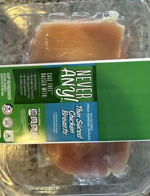 Chicken Breasts Thin Sliced