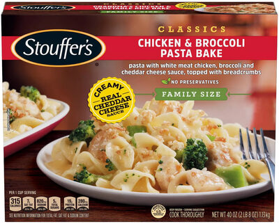 Chicken & broccoli pasta bake