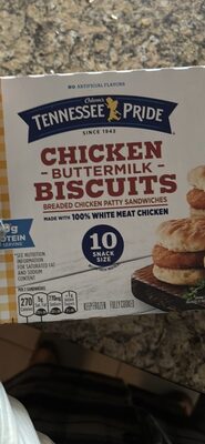 Chicken Buttermilk Biscuits Breaded Chicken Patty Sandwiches