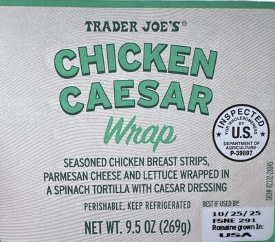 CHICKEN CAESAR WRAP