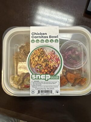 Chicken Carnitas Bowl