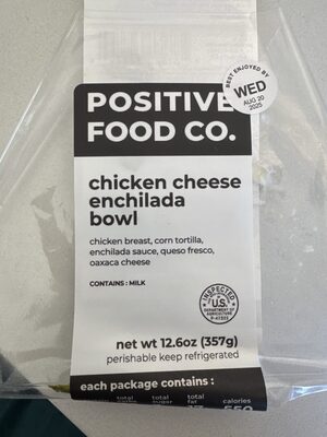 Chicken Cheese Enchilada Bowl