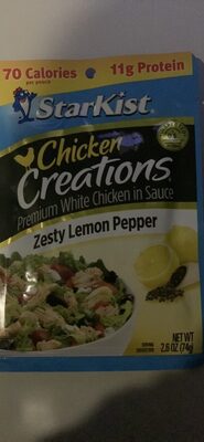 Chicken Creations Premium White Chicken in Sauce Zesty Lemon Pepper