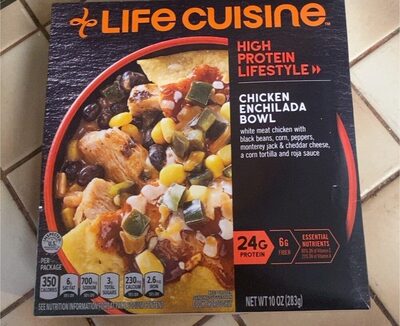 Chicken enchilada bowl