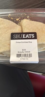 Chicken Enchilada Wrap