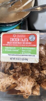 Chicken Fajita Grilled Chicken Breast with Rib Meat