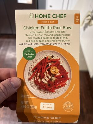 Chicken Fajita Rice Bowl