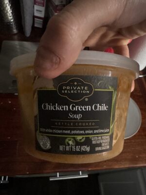 Chicken Green Chile Soup
