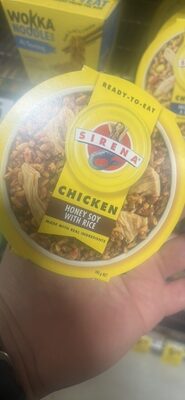 Chicken Honey Soy with Rice