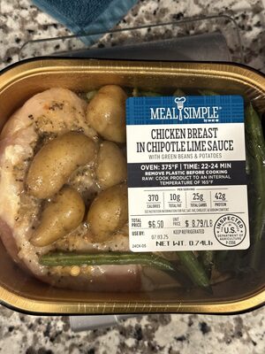 Chicken In Chipotle Lime Sauce