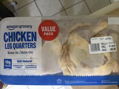 Chicken Leg Quarters Bone-In Skin On