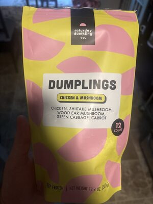 Chicken & Mushroom Dumplings