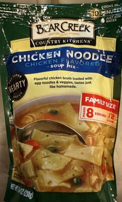Chicken noodle soup mix