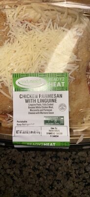 CHICKEN PARMESAN WITH LINGUINE