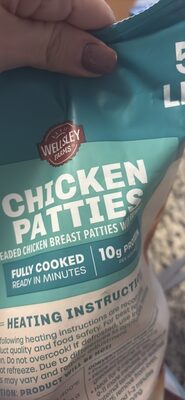 CHICKEN PATTIES