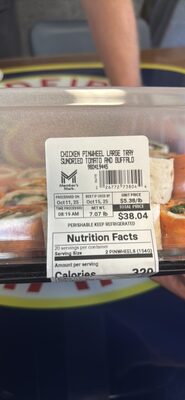 CHICKEN PINWHEEL LARGE TRAY SUNDRIED TOMATO AND BUFFALO