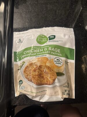 Chicken & Sage Breakfast Sausage Patties