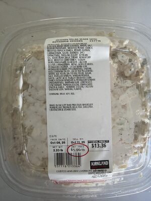 Chicken Salad Made With Rotisserie Chicken