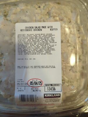 Chicken Salad Made With Rotisserie Chicken