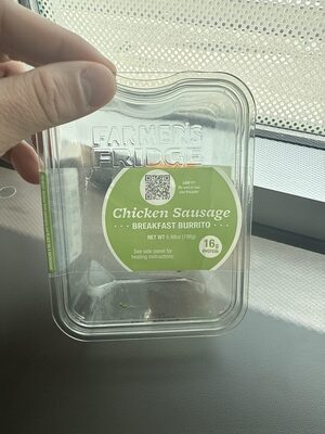 Chicken sausage Burrito