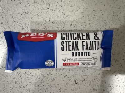 Chicken & Steak Fajita Burrito